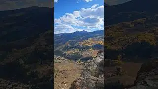 Sweet mountain bike fall views
