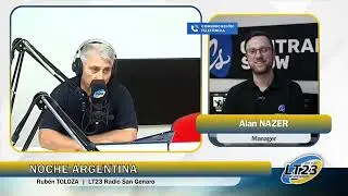Alan Nazer en Noche Argentina  El proyecto Marca M&uacute;sica y las nuevas oportunidades para artistas.-
