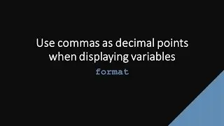 SDAS Stata TechTok - Format comma as decimal point