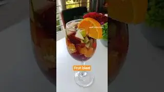 Fruit blast | Refreshing summer cooler #ytshortsindia #fruitblast #happyfestivefeasts