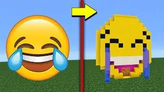 Minecraft Tutorial: How To Make A Emoji House 