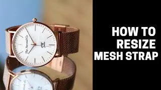 How to adjust your mesh strap