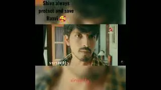 Shiva always protect and save Raavi 💞🥰 Made for each other #kdice #kanwardhillon #alicekaushik
