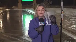 Whitley County, KY seeing ice and precipitation