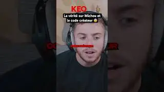 LA V&Eacute;RIT&Eacute; SUR MICHOU ET LE CODE CR&Eacute;ATEUR MICHOUCROUTE 😨 #shorts #michou #fortnite #tiktok