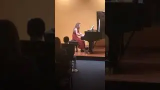 Piano Recital Performance