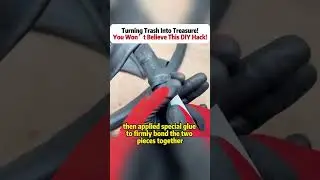 #DIYprojects #recycleideas #handyman #rubberhose #upcycle #foryou #foryoupage #fyp