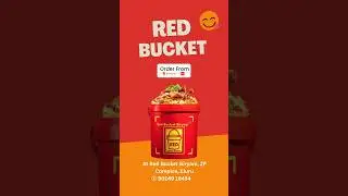 Nothing beats a red bucket biryani.#foodie #eluru #redbucket #elururedbucket #biryani #elurufoodies