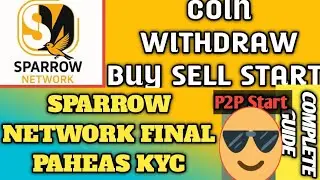 sparrow network 🆕 update COIN WITHDRAW EASYPASA JAZZ CASH 💯