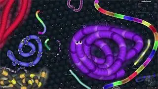DEADLY TOXIC Snake ANNIHILATES The ENTIRE Centre! - Epic Slitherio Gameplay!