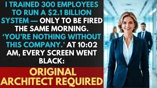 Disaster: CEO Fired Me After Training 300 Staff—I Destroyed the $2.1B System That Made Him Fall