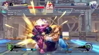Ultra Street Fighter IV battle: T. Hawk (Mitochondriagon) vs Oni
