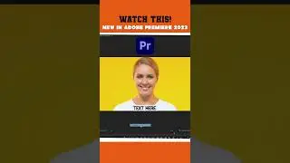 New Text Alignment In Adobe Premiere Pro 2023 - Quick Tips & Tutorial