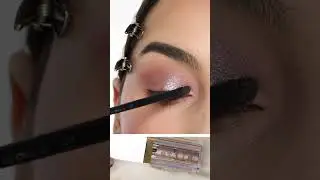 Smokey Purple and Pink Eyeshadow look using the Huda Beauty Cool matte Obsessions #eyemakeup