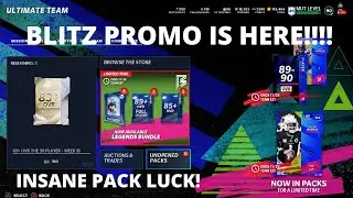 BLITZ PROMO IS HERE!! THIS PROMO IS A W!!! Madden 21 Ultimate Team Pack Opening!