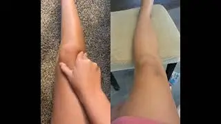 naw the difference between my hand and my leg😭