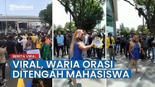 Video Viral Waria Ikut Demo UU Cipta Kerja Hingga Pimpin Orasi Bersama Para Mahasiswa