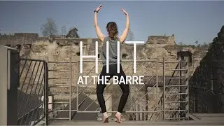 HIIT at the Barre | 5 Minute Pilates & Ballet Inspired Cardio Workout