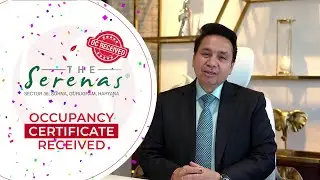 Mr. Pradeep Kumar Aggarwal announces the delivery of The Serenas