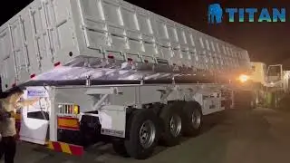 34 Ton Side Dump Trailer for Sale In Zimbabwe