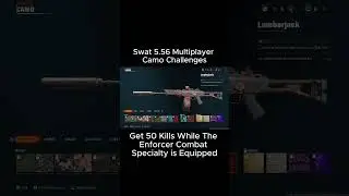 Swat 5.56 Multiplayer Camo Challenges #blackops6 #callofduty