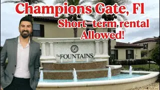 Florida Investment Property Near Disney | Gated 3BR in Champions Gate