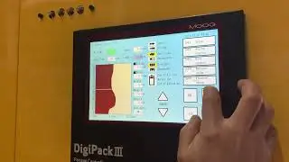 MOOG System Setup on HDPE Blow Molding Machine