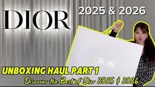 Распаковка покупок DIOR 2025 и 2026 гг., часть 1 | Откройте для себя самую распроданную сумку Dio...