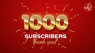 1000 Subscribers..! Thank You!