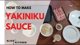 How to make Yakiniku Sauce (from a Japanese)