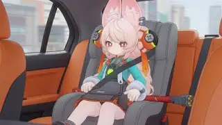 ZHAO STILL SITS IN A BABY SEAT?!? 😭