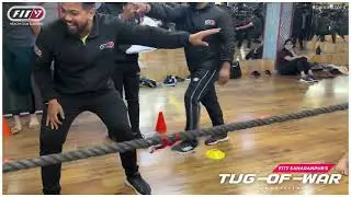 Tug of War Competition at FIT7 By M. S. Dhoni. Most Premium Gym in Saharanpur.