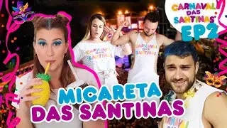 CUSTOMIZANDO OS ABADÁS, MUITO GLITTER E LUAU | REALITY CARNAVAL DAS SANTINAS (EP.02)