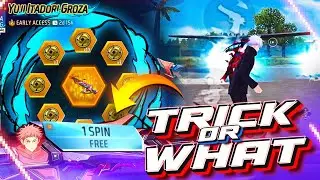 Yuji Itadori Groza Early Access 🔥 | SPINING New Ring Event 😋 | FreeFire in Telugu 