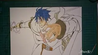 Shiroe   Log Horizon Speed Drawing