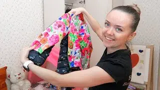 ВЛОГ Расхламление гардероба /  Детская одежда / Отдаем лишнее