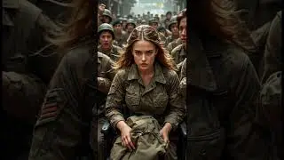 Plane Crash Revenge Girl Army Officer#aivideo#shorts