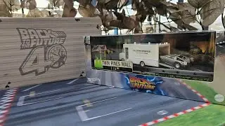 🔥 UNBOXING Hot Wheels BACK TO THE FUTURE 40th Anniversary Set 🕒 |  DeLorean & Doc Van 🔥 #hotwheels 
