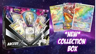 Arceus V Figure Collection box Opening!