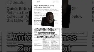 Listen to this before you purchase zombie debt, auto tradelines