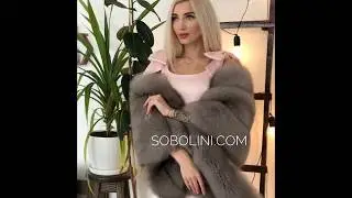Very beautiful stole made of natural fur, under the sable Tortor! Finish your smart look with our pr