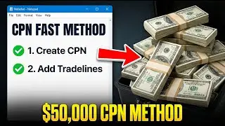 How To Get A 800 CREDIT SCORE CPN NUMBER WITH TRADELINES (READY TO APPLY)