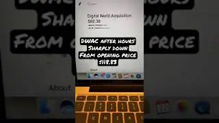 DWAC stock after hours
