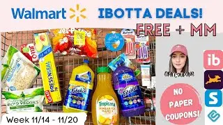 Walmart + Ibotta Haul 🔥 NO PAPER COUPONS NEEDED! | All for FREE!