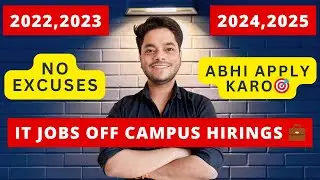 Frontend Developer Job | Data Analyst Job | IT Job for freshers 2025 | Apply Now | #jobs