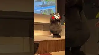 くやしいモン！ 熊本城の石垣に敗北する くまモン in お城EXPO 2025