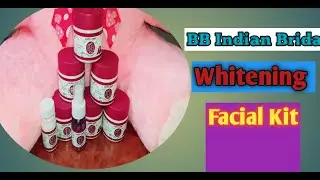 || BB Indian Bridal Whitening Facial  Kit Review || Saira Vlogs