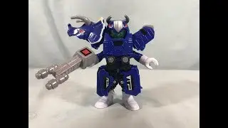 Imaginext Power Rangers Battle Armor Blue Ranger Review