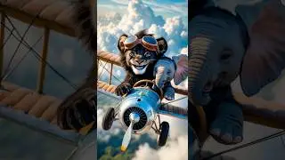 #flying lion#flying elephant🦁🐘 #anime
