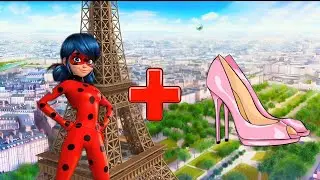 miraculous character as matching heels 👠 // #miraculous #ladybug #trending